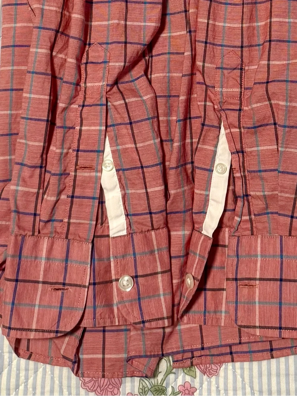 J. CREW Ludlow Pink Plaid Long-Sleeve Button-Down Shirt